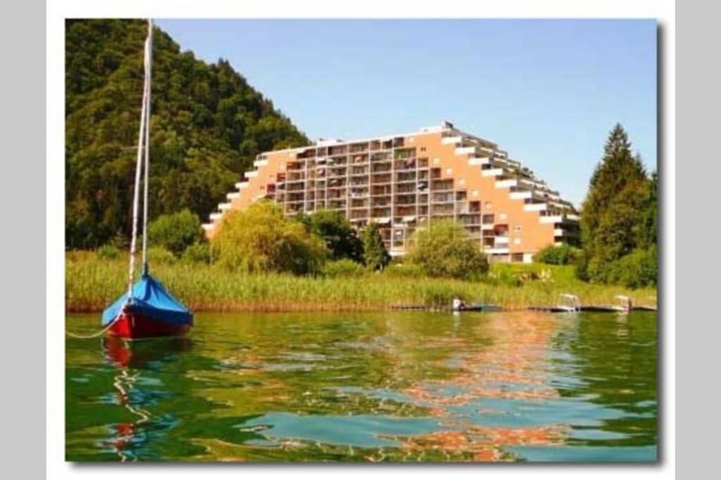 Seewohnung Ossiachersee Atemberaubendes Panorama Villach Exterior photo
